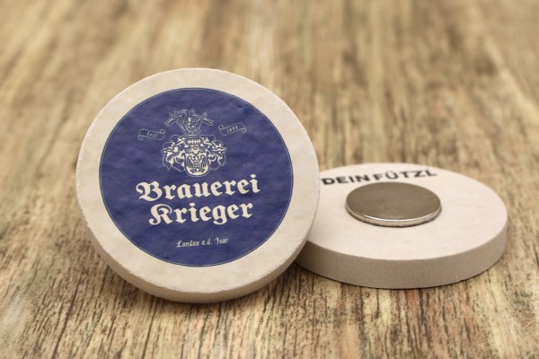 Brauerei Krieger - Kühlschrankmagnet 48mm