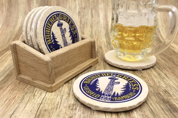 Brauerei Griess - Natursteinuntersetzer