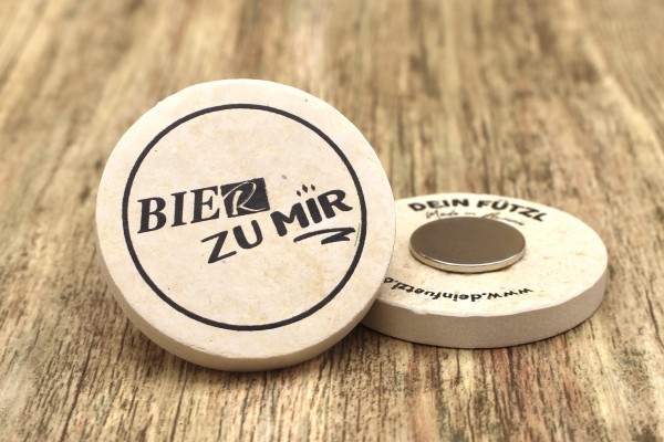 WBY Bier zu mir - Kühlschrankmagnet 48mm