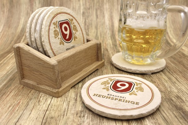 Brauerei Neunspringe - Natursteinuntersetzer