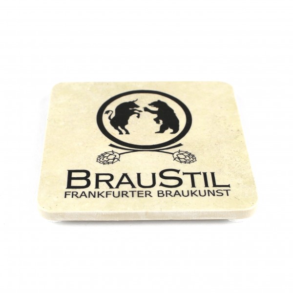 Braustil Frankfurt - Natursteinuntersetzer