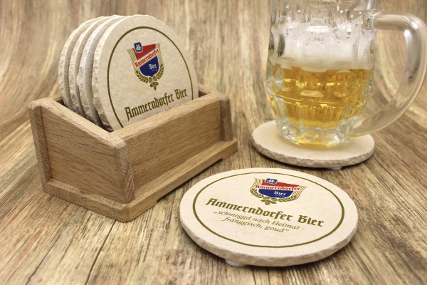 Ammerndorfer Bier - Natursteinuntersetzer
