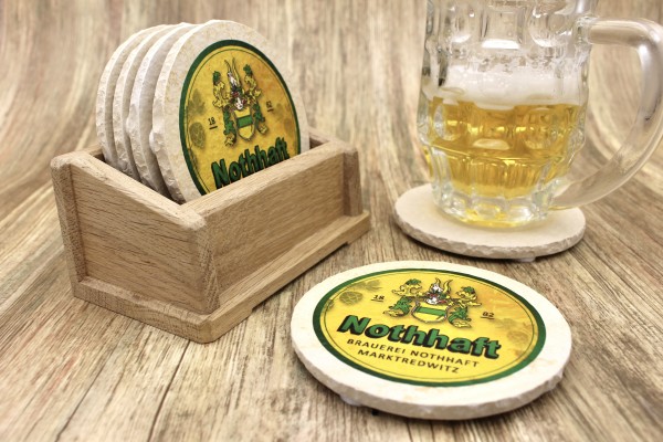 Brauerei Nothhaft - Natursteinuntersetzer