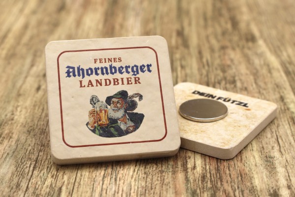 Ahornberger Landbier - Kühlschrankmagnet 48mm