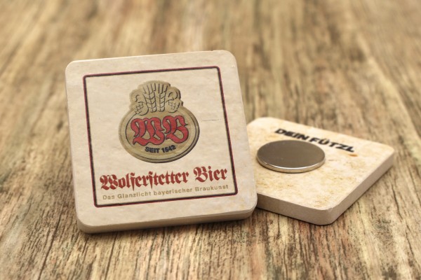 Wolferstetter Bier - Kühlschrankmagnet 48mm